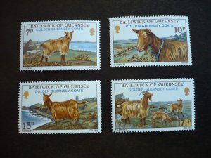 Stamps - Guernsey - Scott# 209-212 - Mint Never Hinged Set of 4 Stamps