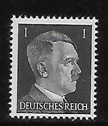Germany 506 1pf Hitler single MNH