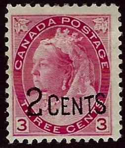 Canada SC#88 Mint F-VF hr SCV$32.50...Worth a Close Look!