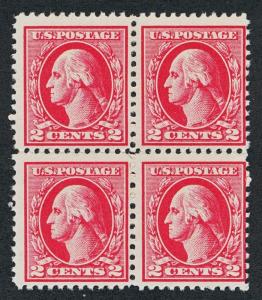 UNITED STATES 526 MINT NH FINE/F-VF, BLOCK OF 4