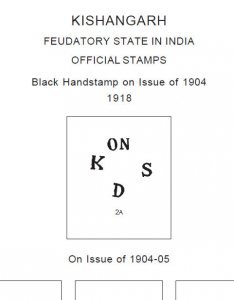 PRINTED INDIA FEUDATORY STATES 1866-1950 STAMP ALBUM PAGES (138 pages)