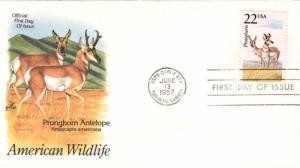 #2313 Pronghorn Artcraft FDC