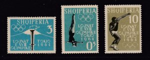 Albania - 756, 758 & 763 - Unused & MNH