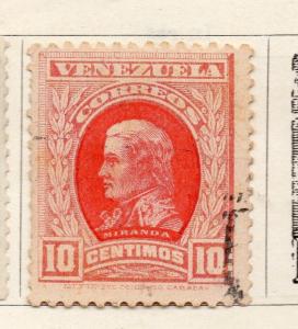 Venezuela 1911 Early Issue Fine Used 10c. 255143