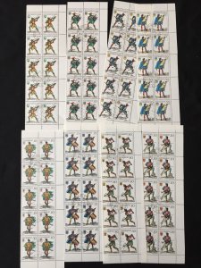 San Marino Art Europa Airs Blocks MNH Used (Apx 800 Stamps) HP1348