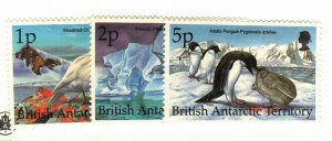 British Antarctic Territory #263-5 MH Penguins