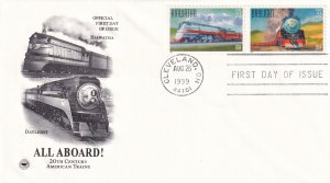1999, All Aboard-Hiawatha, Daylight, PCS, FDC (E13646)