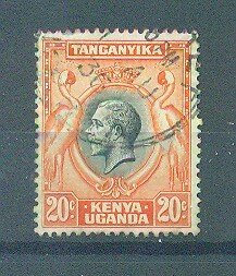 Kenya , Uganda & Tanzania sc# 50 (2) used cat value $.25