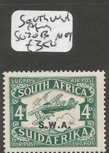 South West Africa SG 70b MOG (4cin)