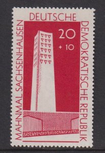 German Democratic Republic DDR #B70 MNH 1960 monument carmine / red