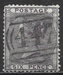 COLLECTION LOT 21618 GB #51 1869 CV+$90