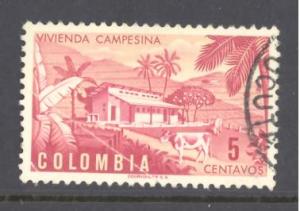 Colombia Sc # 589 used