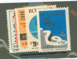 Ecuador #C487-90  Single (Complete Set)