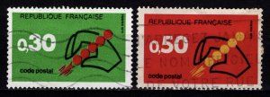 France 1972 Postal Code Campaign, Set [Used]