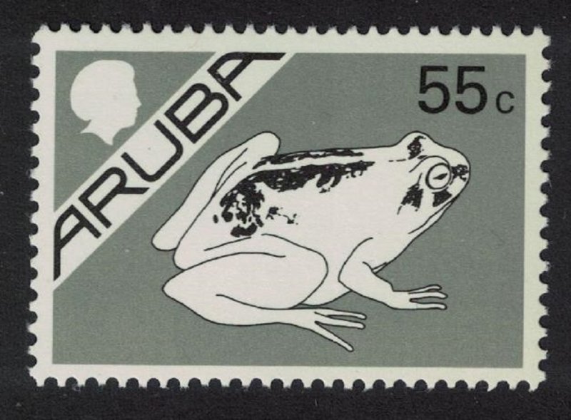 Aruba Frog 55c 1987 MNH SG#12