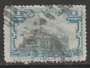 MEXICO 627, $1P VERACRUZ LIGHTHOUSE, USED F. (1179)