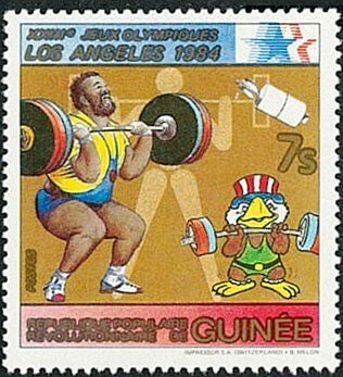 Olympics Games Los Angeles - 1 - Perf. - Full sheet-