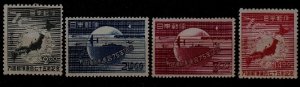 Japan 474-77 MNH UPU-49 SCV24.25