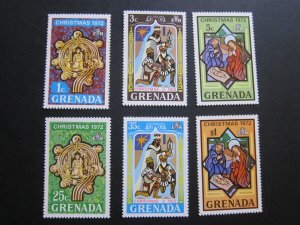 Grenada 1972 Sc 475-480 set MH