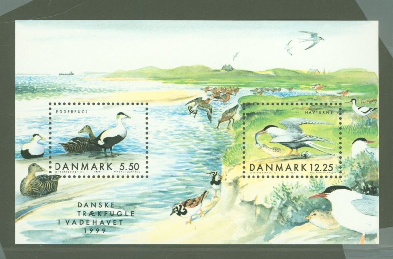 Denmark #1166A   (Fauna) (Flora)