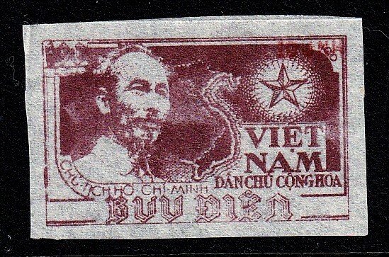 Democratic Republic of Vietnam 1954 - Ho Chi Minh - VF- MNH  NG OVPT # 9