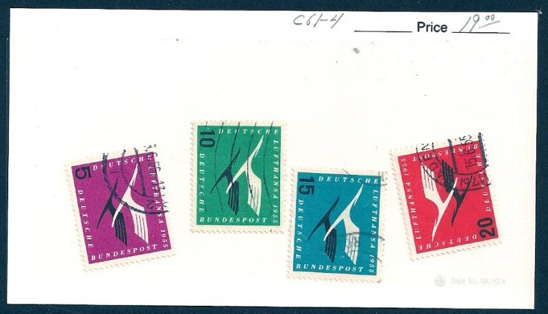 GERMANY Sc#C61/64 Used set