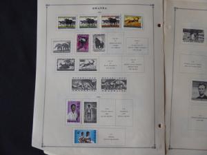 Rwanda 1962-1980  Mint/Used Stamp Collection on Scott Int Alb Pgs