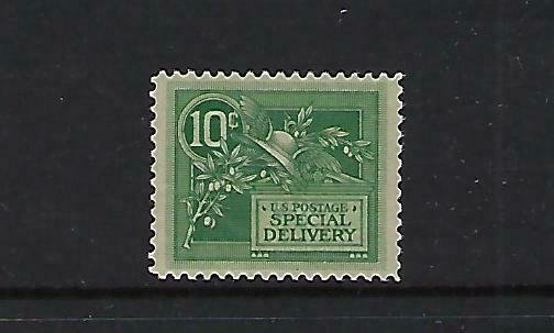 US #E7 1908 SPECIAL DELIVERY- 10 CENTS (GREEN)  NEVER HINGED