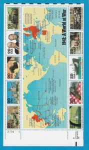 US 2559 MNH OG PLATE # 3354 1 UL