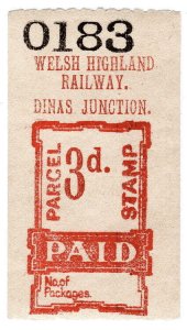 (I.B) Welsh Highland Railway : Parcel 3d (Dinas Junction)