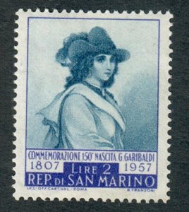 San Marino #404 Mint Hinged single