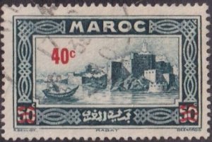 French Morocco #148 Used