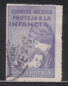 Mexico RA5 Postal Tax Stamp - Mother and Child 1929