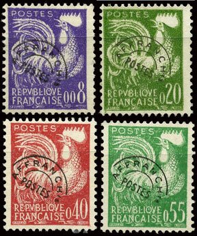 Scott #952-5 Precancels MNH