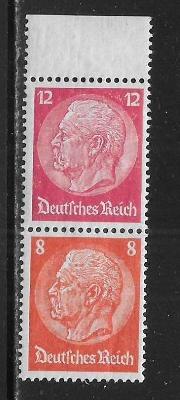 Scott Michel S199 Hindenberg 420, 422 pair MNH