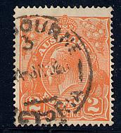 Australia Scott # 27a, used