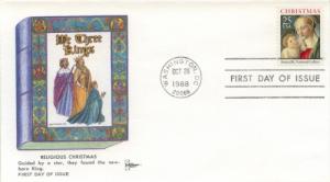 1988 Christmas Madonna (Scott 2399) Gill Craft FDC