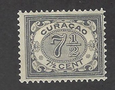 Netherland Antilles Curacao SC#35 Mint F-VF hr SCV$27.50...World of Stamps!