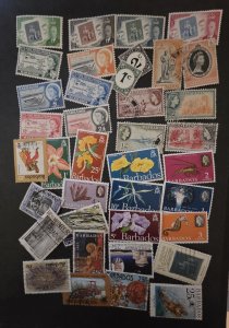 BARBADOS  Stamp Lot Used Unused Mint MH OG  T18648