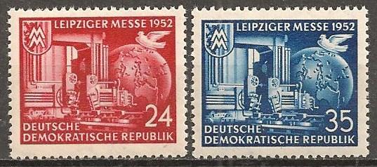 Germany  DDR  #108-9 MNH F-VF  CV $4.50 (4755)  