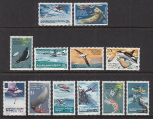 Australian Antarctic Territory L23-L34 MNH VF