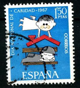 Spain 1967  Scott 1471 used - 1.50p, Guardian Angel 