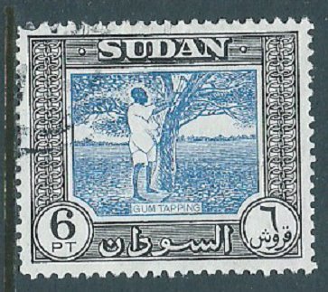 Sudan, Sc #110, 6pi Used