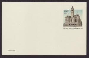 US UX99 Old Post Office,Washington,DC Postal Card Unused