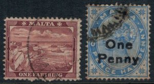 Malta #19-20 CV $2.55