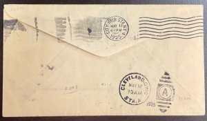 1925 Los Angeles to Puerto Rico Zeppelin Cover #618  U.S. Dirigible Los Angeles