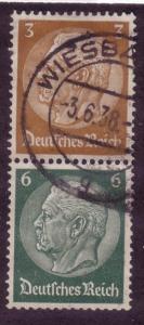 Germany  Se-Tenant Mi.# S151 Used