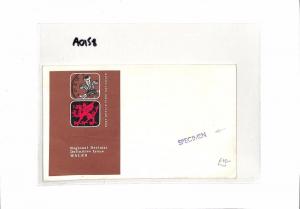 AO158 GB Wales Regional Issues FDC Cover Specimen {samwells-covers}