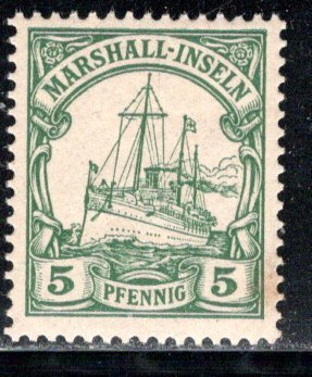 Marshall Islands Scott # 14, mint hr