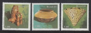 Brazil 1736-8 Artifacts mnh
